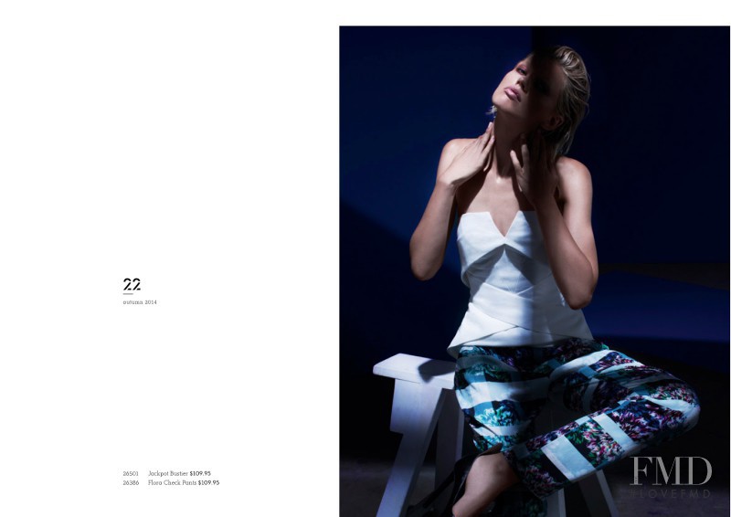 Alys Hale featured in  the Sheike advertisement for Autumn/Winter 2014