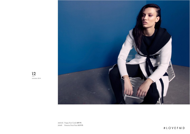 Dana Taylor featured in  the Sheike advertisement for Autumn/Winter 2014