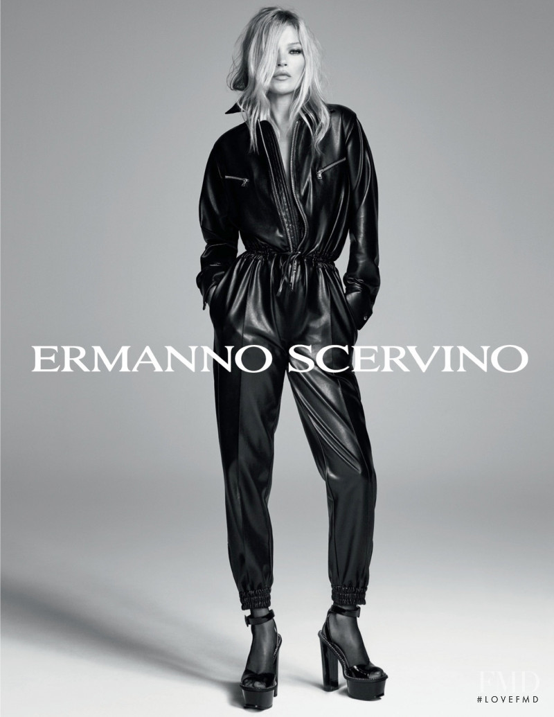 Kate Moss featured in  the Ermanno Scervino advertisement for Spring/Summer 2020