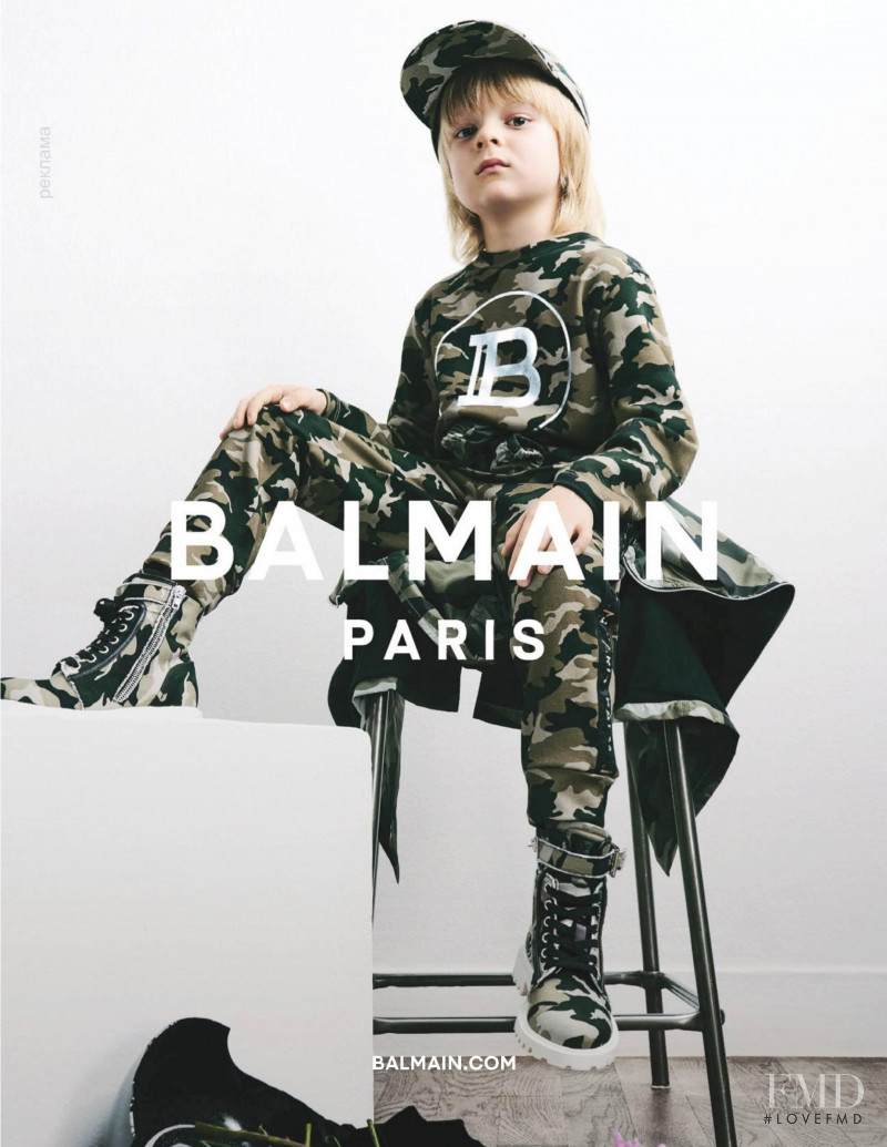 Balmain advertisement for Spring/Summer 2020