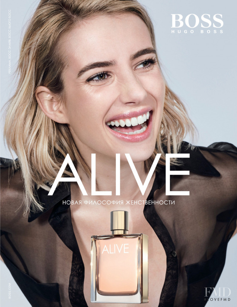 Boss by Hugo Boss Alive Fragrance advertisement for Spring/Summer 2020