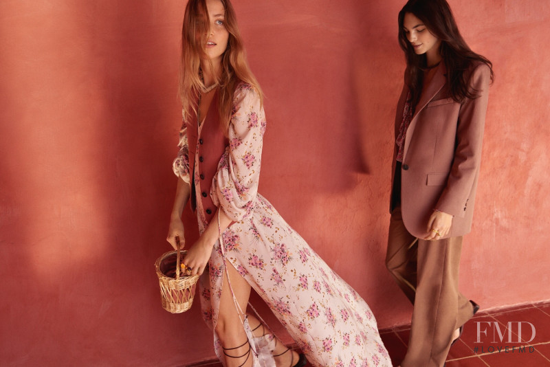 Rebecca Leigh Longendyke featured in  the Mango advertisement for Spring/Summer 2020