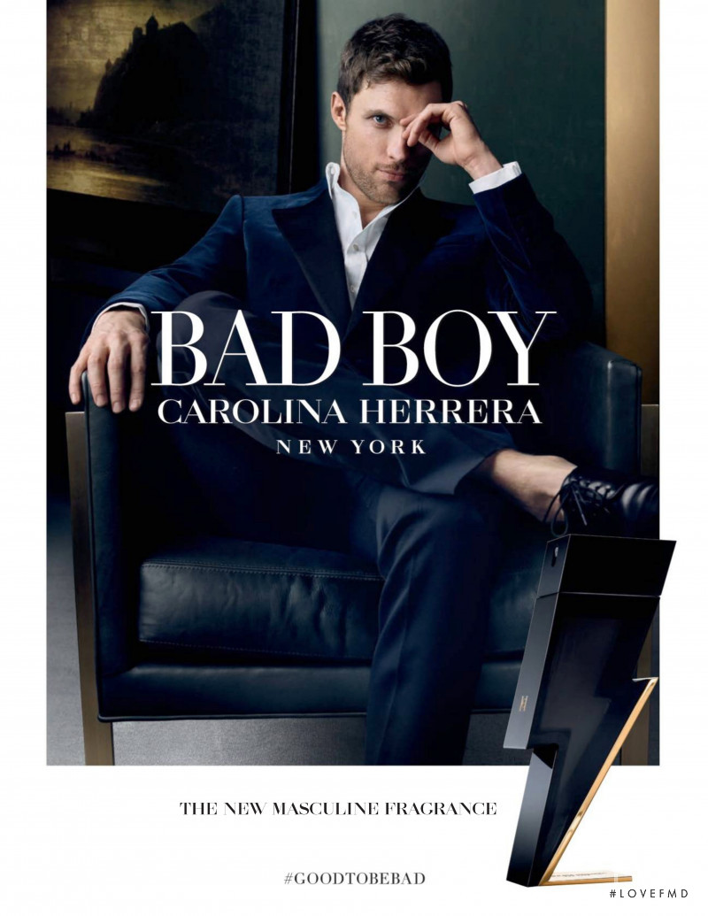 Carolina Herrera New York Bad Boy Fragrance advertisement for Spring/Summer 2020