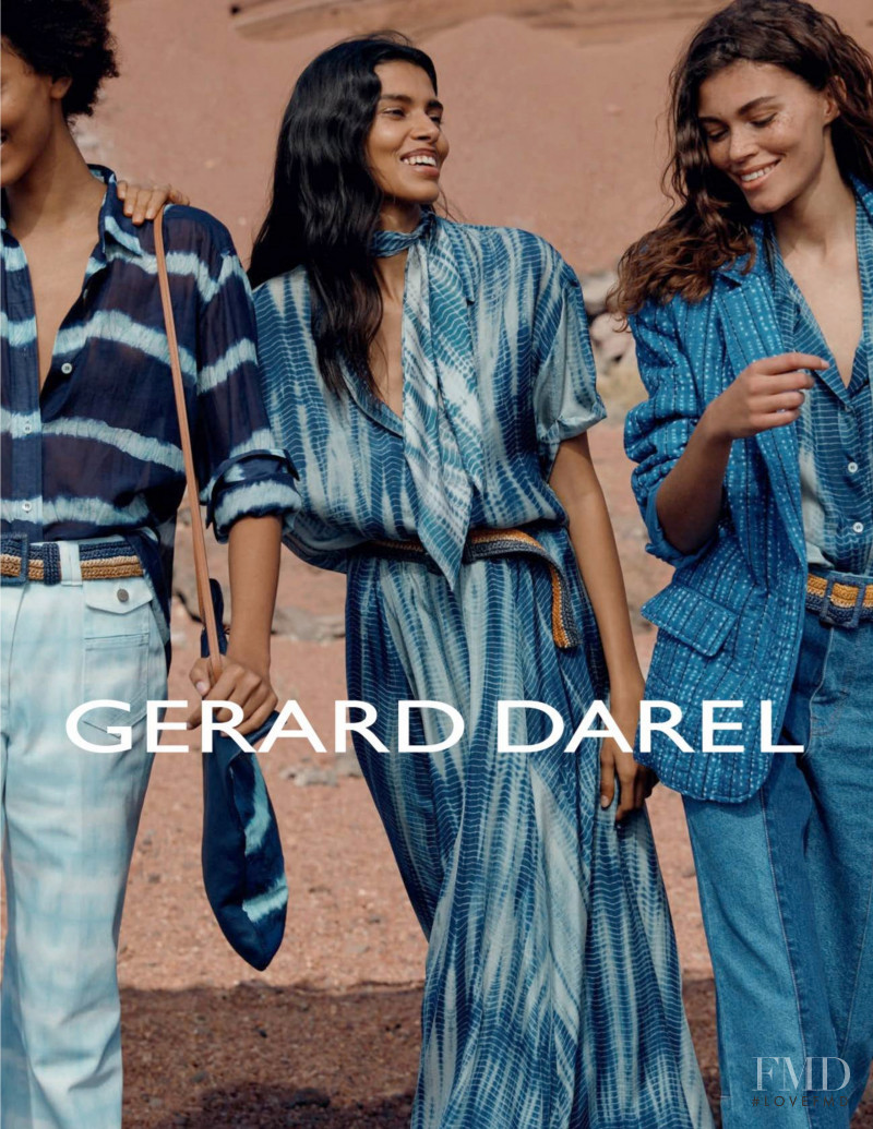 Pooja Mor featured in  the Gerard Darel advertisement for Spring/Summer 2020