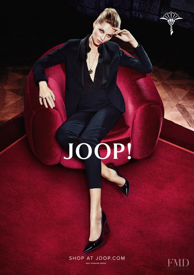 Vika Falileeva featured in  the Joop advertisement for Autumn/Winter 2013