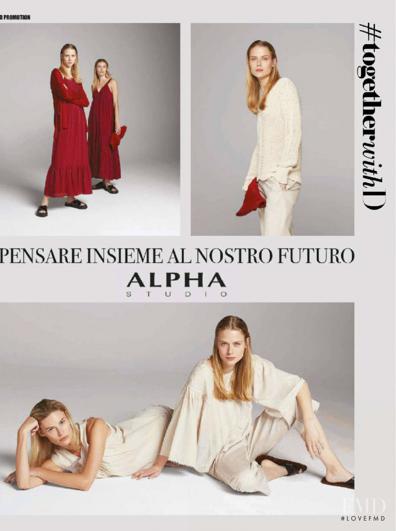 Alpha Studio by Massimo Rebecchi advertisement for Spring/Summer 2020