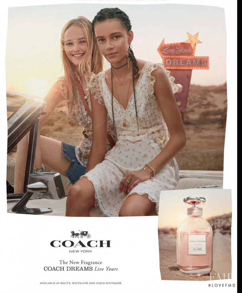 Binx Walton featured in  the Coach advertisement for Spring/Summer 2020