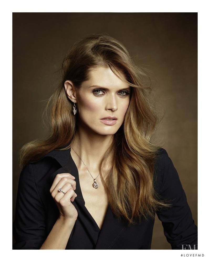 Malgosia Bela featured in  the Chow Sang Sang Jewellery advertisement for Autumn/Winter 2013