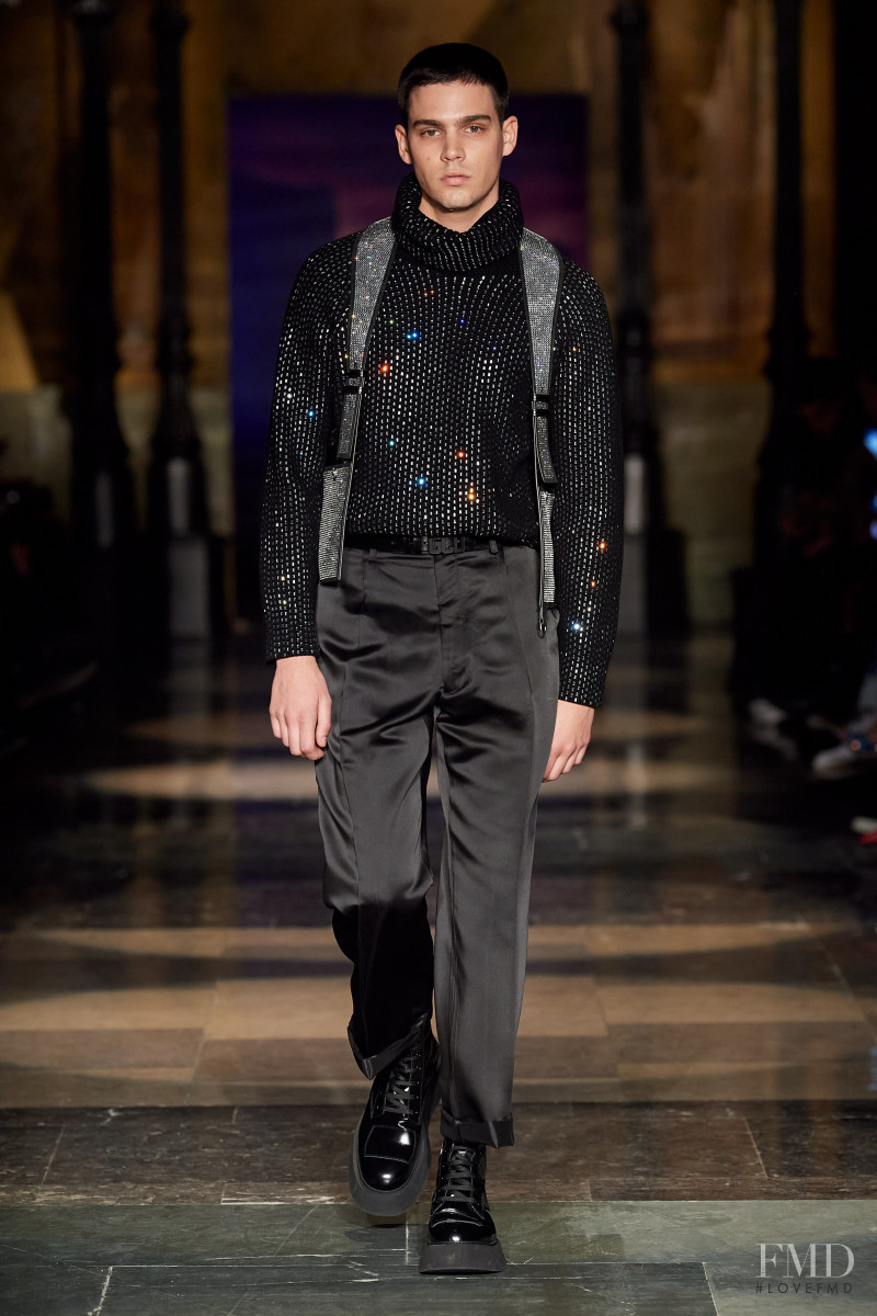 Federico Spinas featured in  the GCDS fashion show for Autumn/Winter 2020