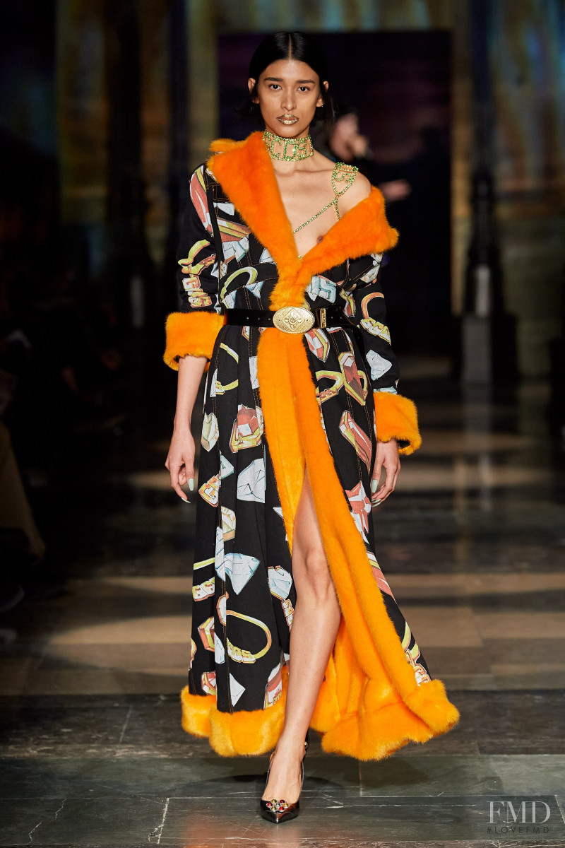 Marsella Vazquez Rea featured in  the GCDS fashion show for Autumn/Winter 2020