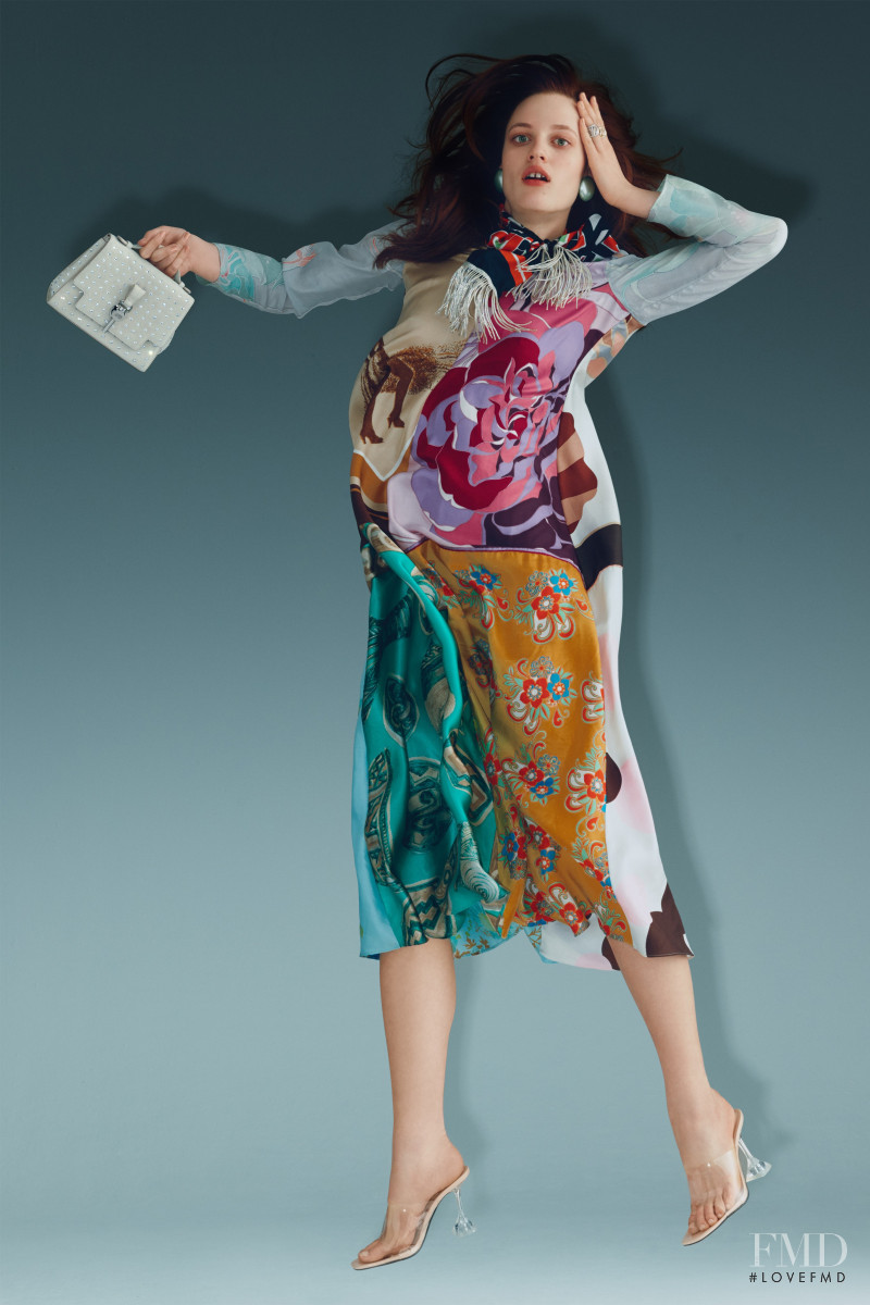 Julia Banas featured in  the Francoise lookbook for Autumn/Winter 2020