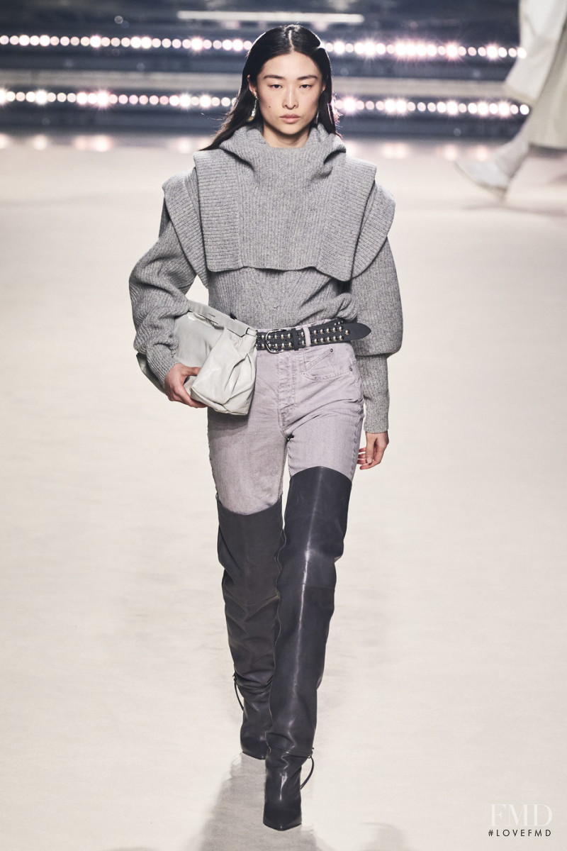 Chu Wong featured in  the Isabel Marant fashion show for Autumn/Winter 2020