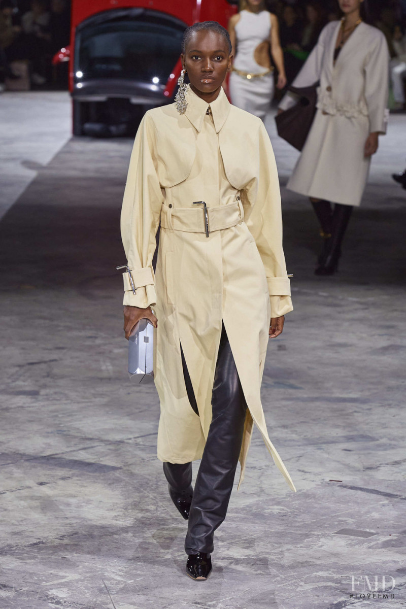 Herieth Paul featured in  the Off-White fashion show for Autumn/Winter 2020
