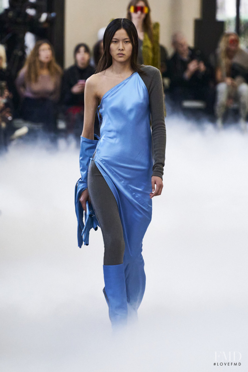 Su Kexin featured in  the Rick Owens fashion show for Autumn/Winter 2020