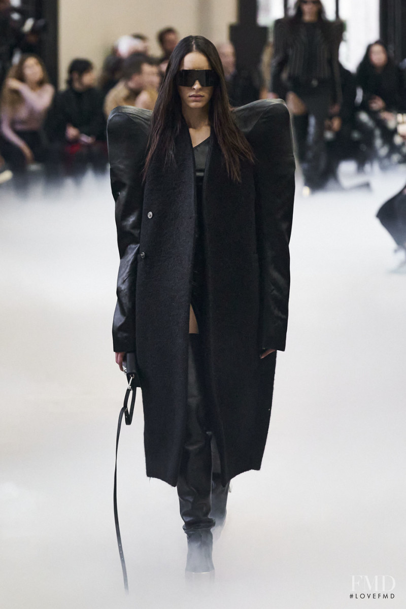 Alice Morgan featured in  the Rick Owens fashion show for Autumn/Winter 2020