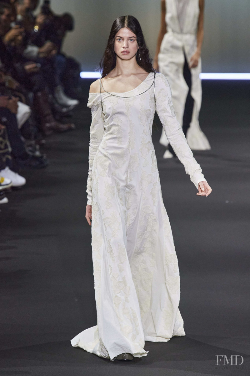 Lily McMenamy featured in  the Ann Demeulemeester fashion show for Autumn/Winter 2020
