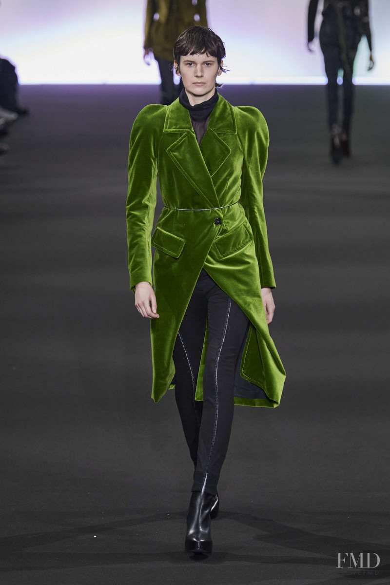 Jamily Meurer Wernke featured in  the Ann Demeulemeester fashion show for Autumn/Winter 2020