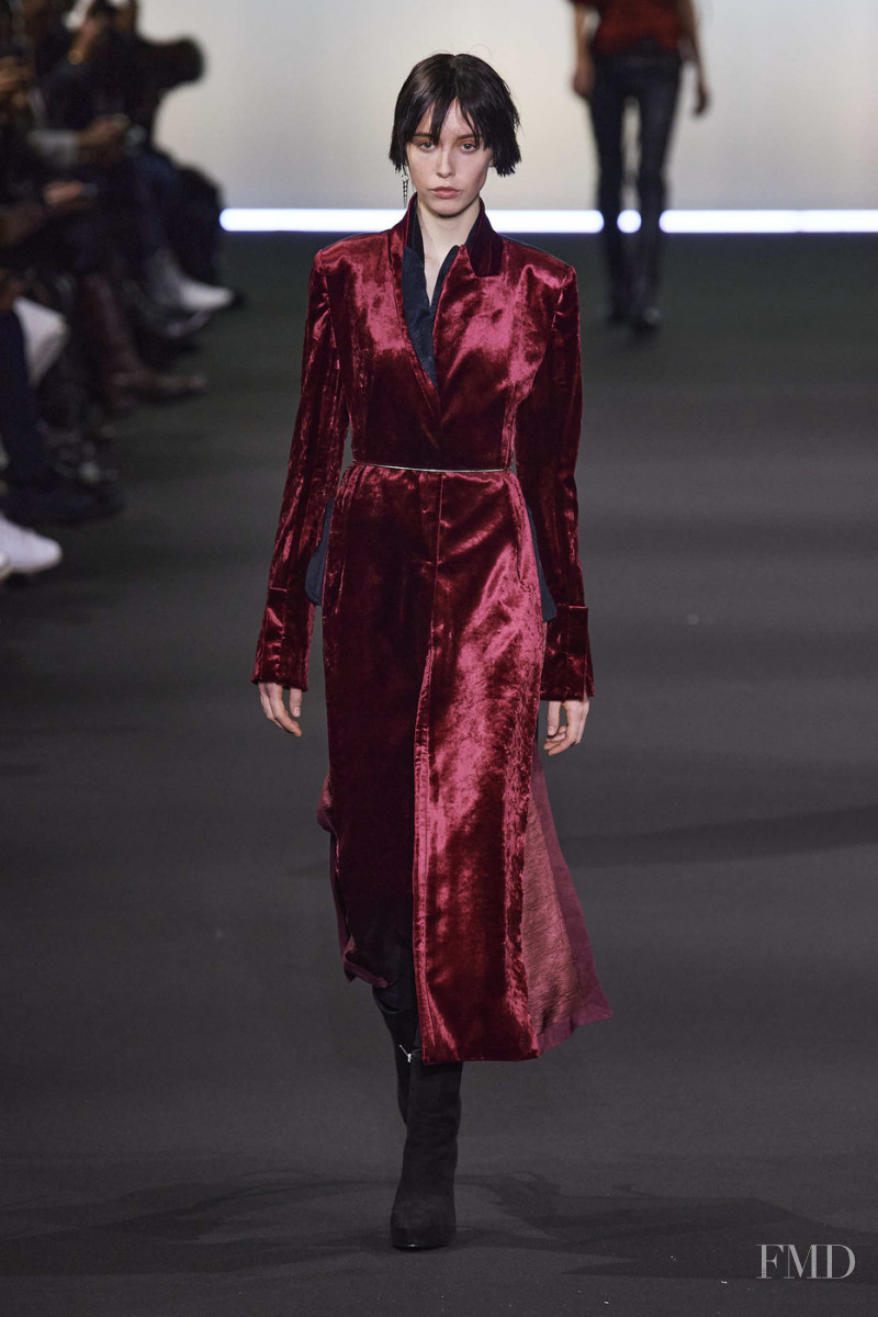 Anahi Irina Puntin featured in  the Ann Demeulemeester fashion show for Autumn/Winter 2020