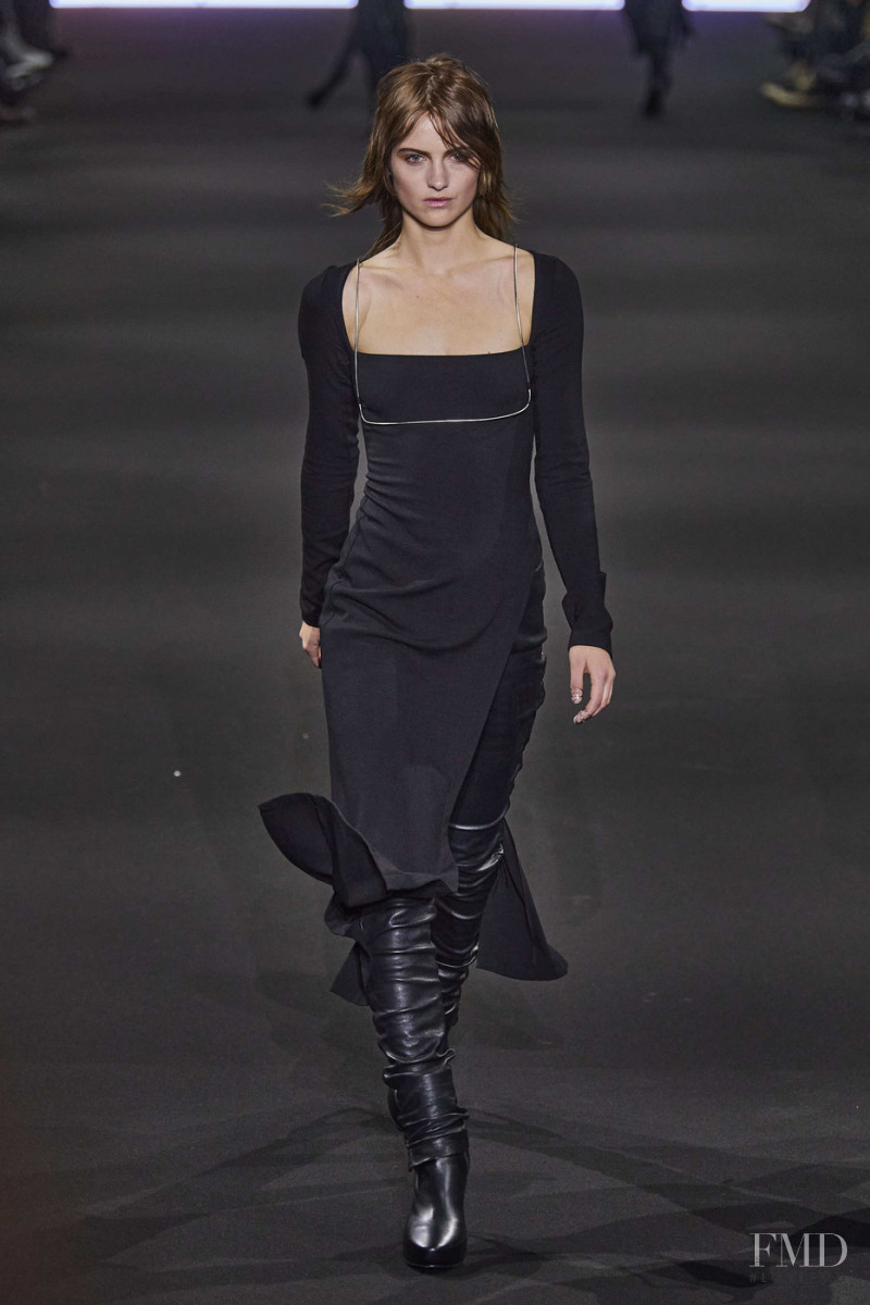 Sarah Brown featured in  the Ann Demeulemeester fashion show for Autumn/Winter 2020
