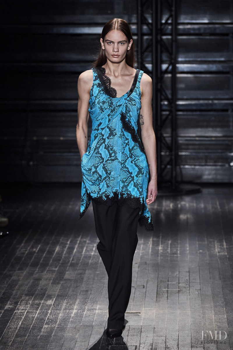 Nina Marker featured in  the Atlein fashion show for Autumn/Winter 2020