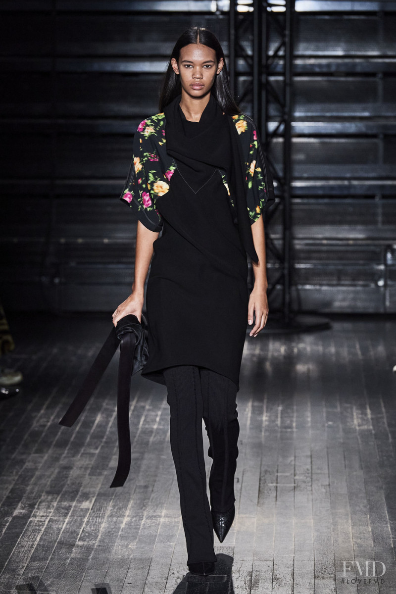 Jordan Daniels featured in  the Atlein fashion show for Autumn/Winter 2020