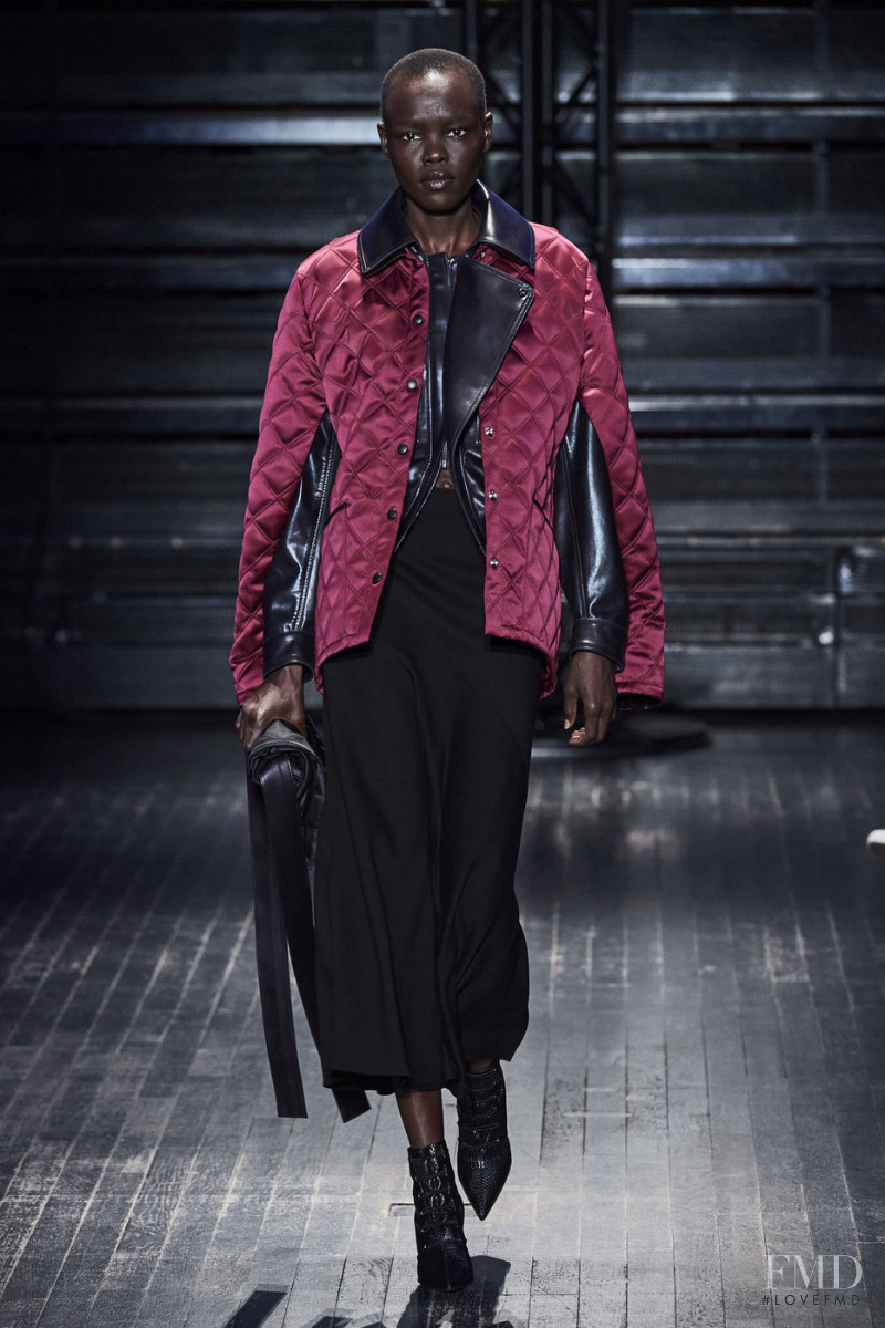 Grace Bol featured in  the Atlein fashion show for Autumn/Winter 2020
