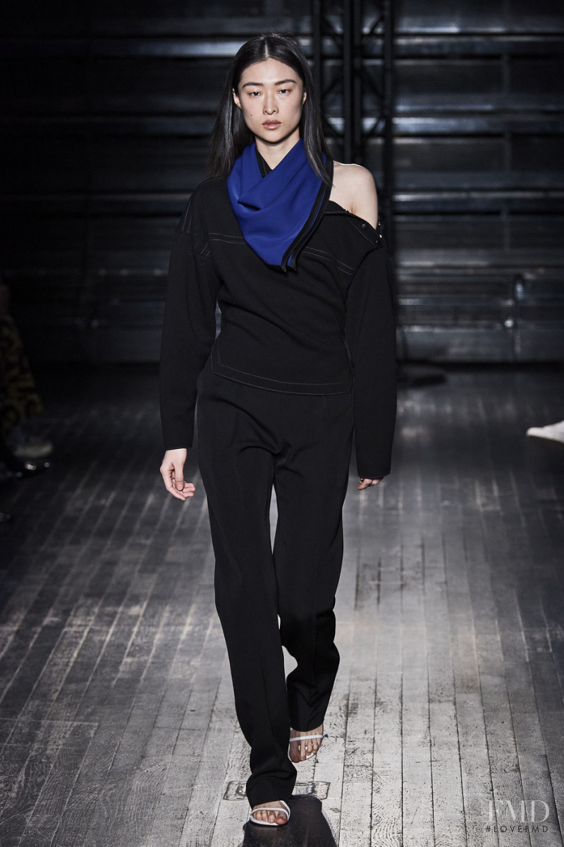 Chu Wong featured in  the Atlein fashion show for Autumn/Winter 2020