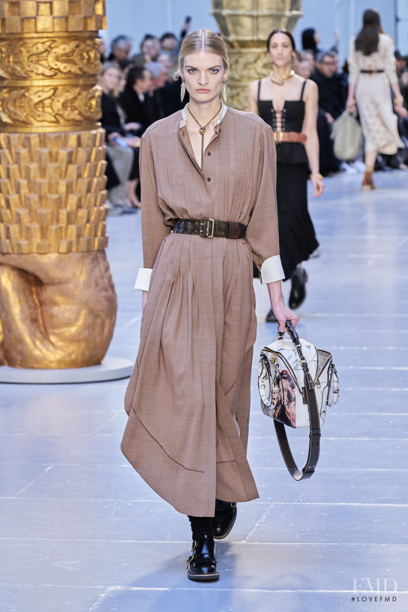 Juliane Grüner featured in  the Chloe fashion show for Autumn/Winter 2020