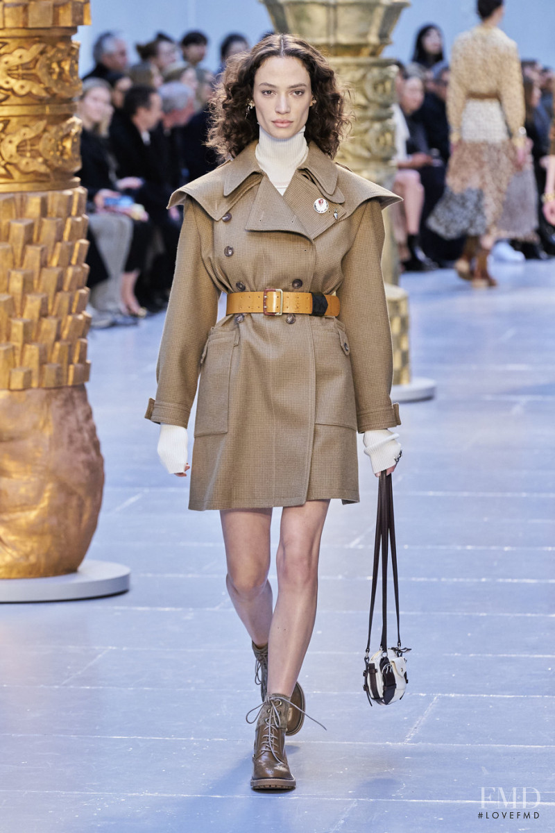 Sophie Koella featured in  the Chloe fashion show for Autumn/Winter 2020