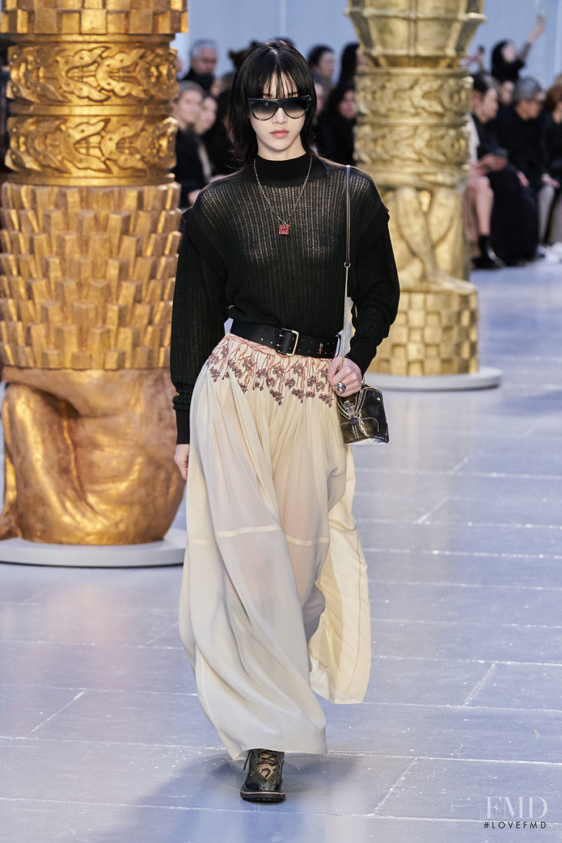 So Ra Choi featured in  the Chloe fashion show for Autumn/Winter 2020