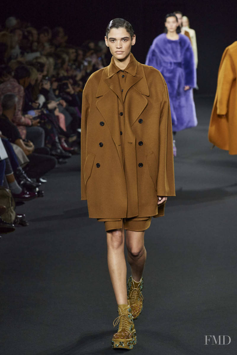 Kerolyn Soares featured in  the Rochas fashion show for Autumn/Winter 2020