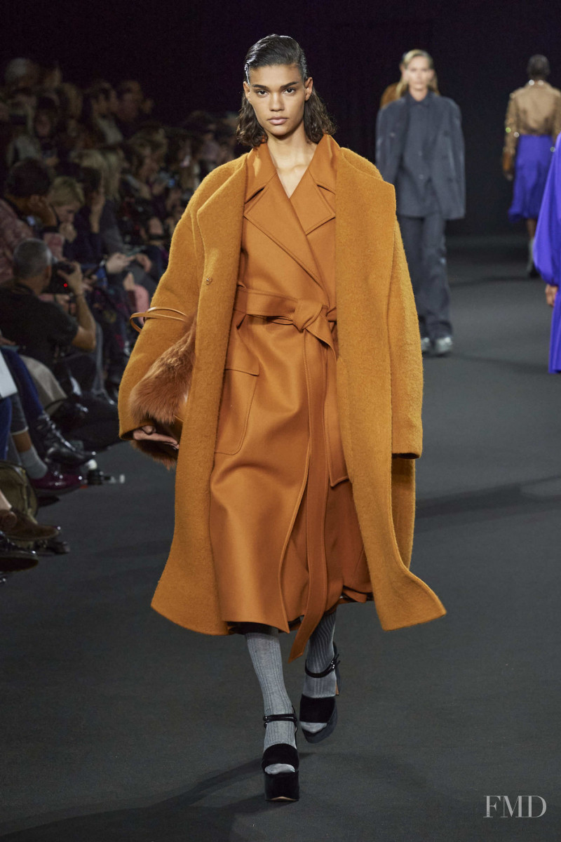 Barbara Valente featured in  the Rochas fashion show for Autumn/Winter 2020