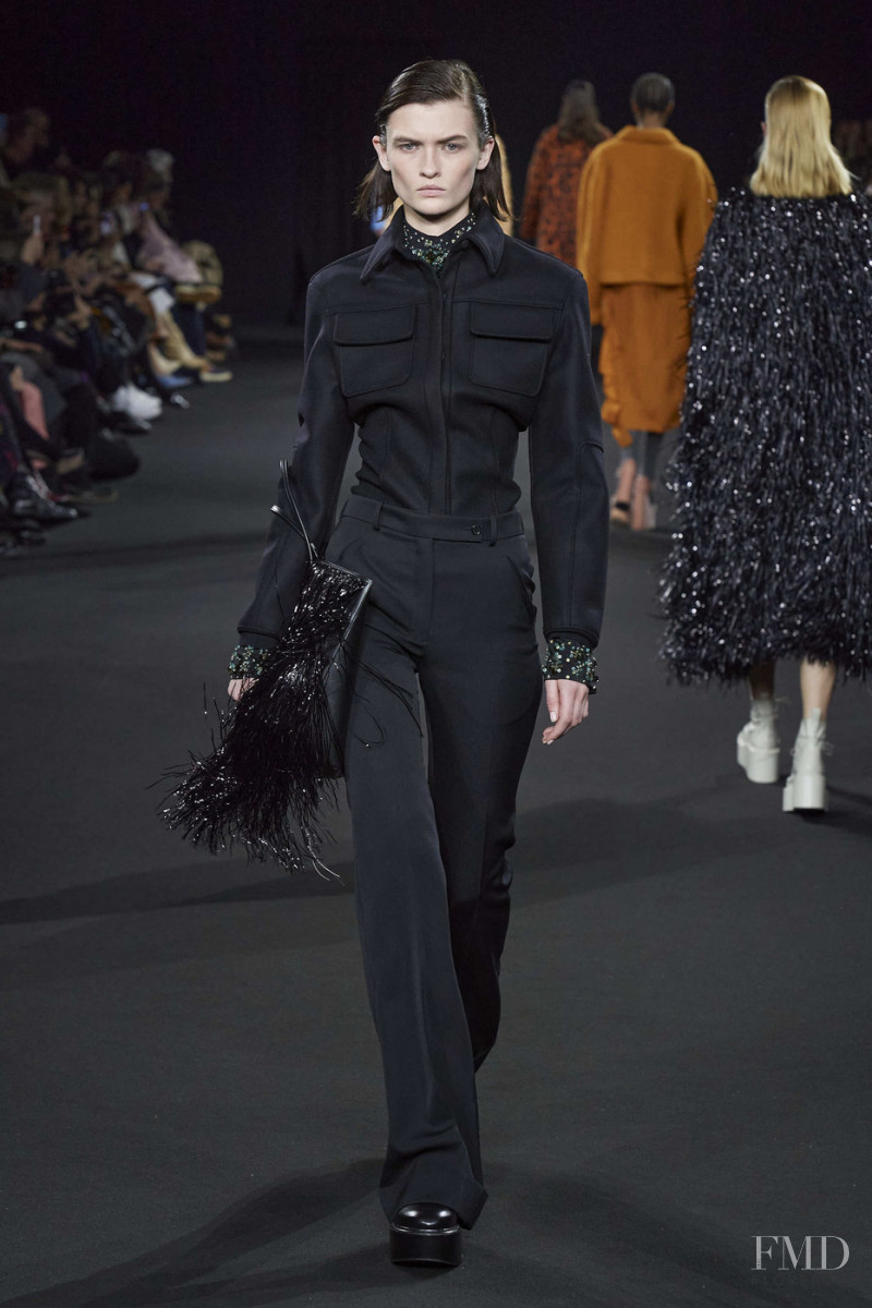 Lara Mullen featured in  the Rochas fashion show for Autumn/Winter 2020