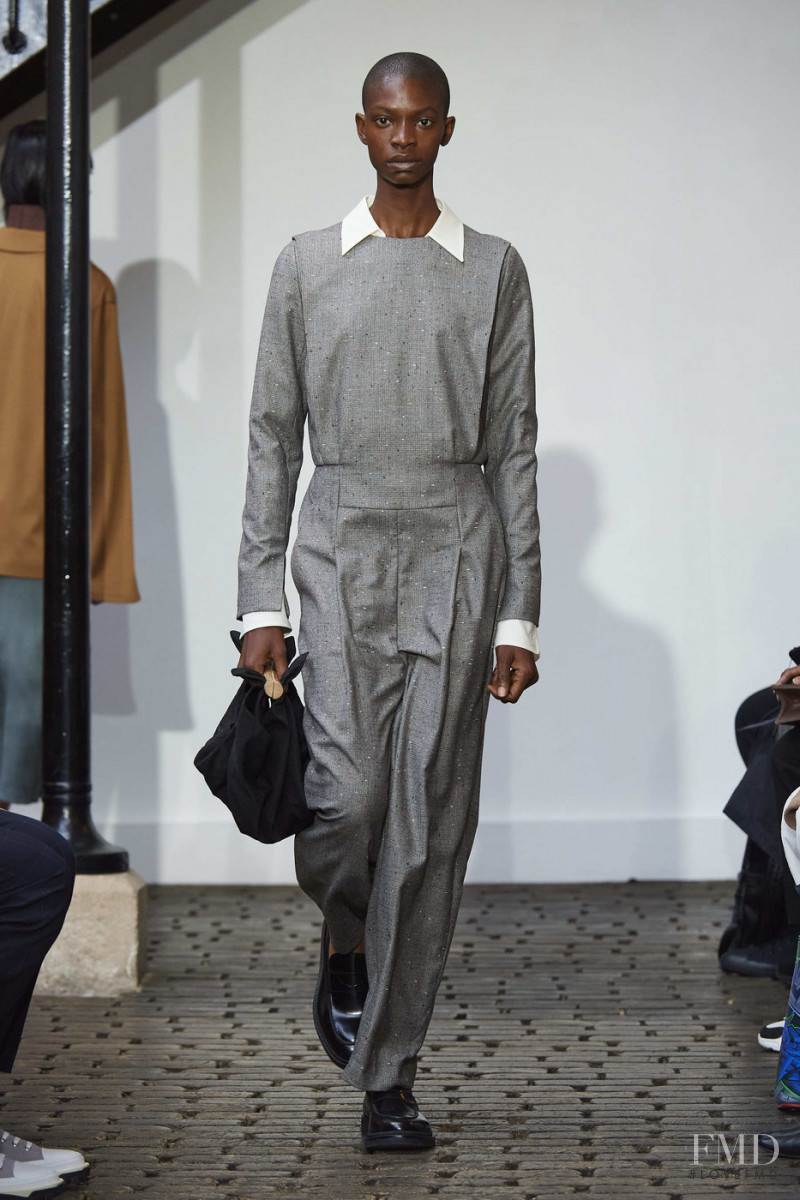 Omotayo Oke featured in  the Nehera fashion show for Autumn/Winter 2020