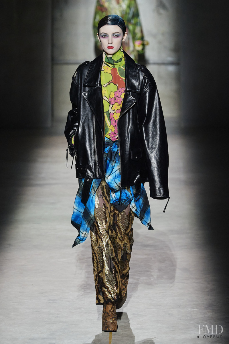 Monacco Dunn featured in  the Dries van Noten fashion show for Autumn/Winter 2020