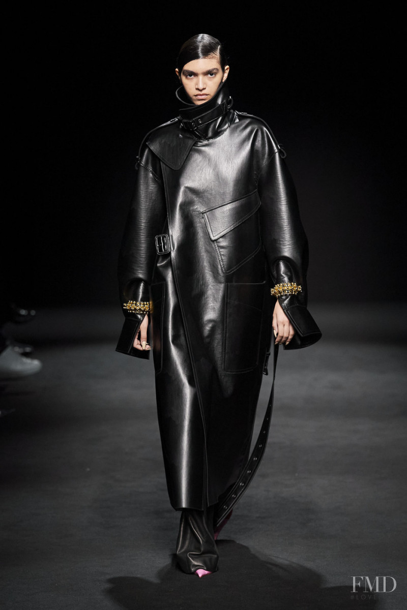 Anita Pozzo featured in  the Mugler fashion show for Autumn/Winter 2020