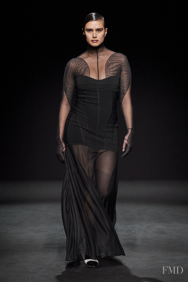 Jill Kortleve featured in  the Mugler fashion show for Autumn/Winter 2020