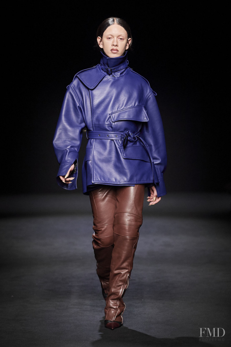 Dustin Muchuvitz featured in  the Mugler fashion show for Autumn/Winter 2020