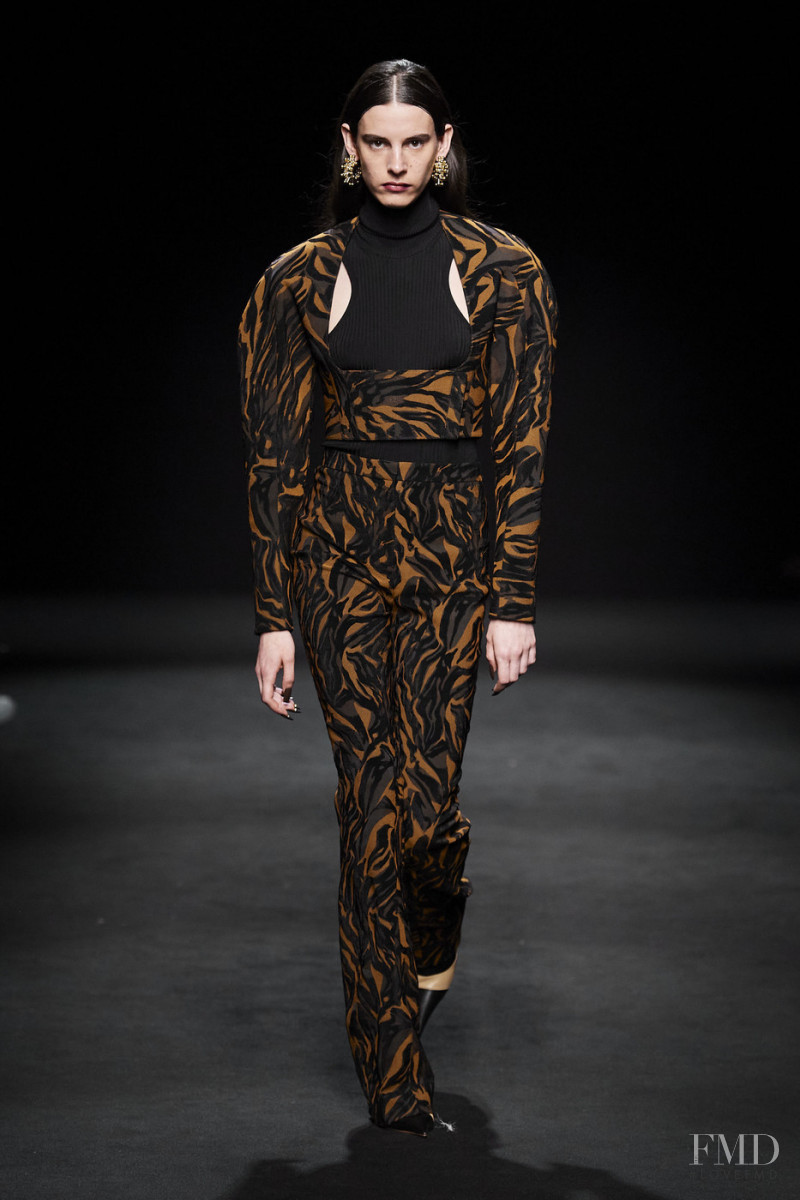 Cyrielle Lalande featured in  the Mugler fashion show for Autumn/Winter 2020