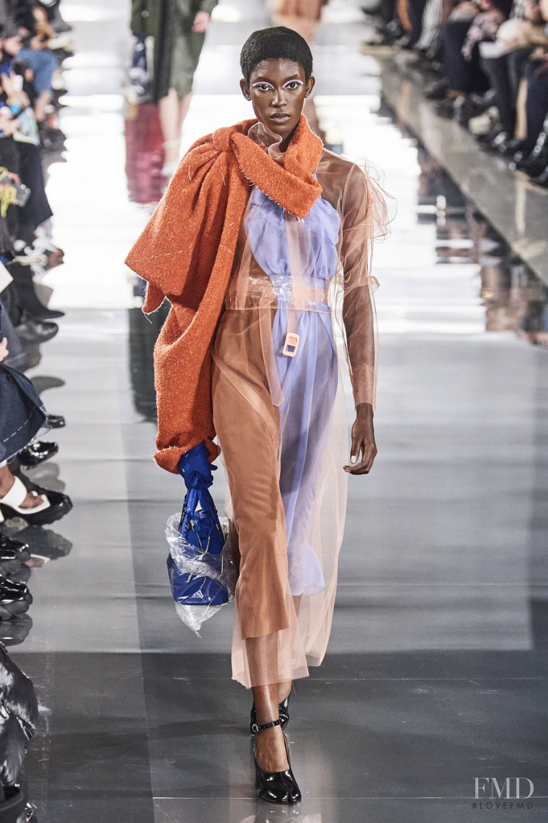 Laura Reyes featured in  the Maison Martin Margiela fashion show for Autumn/Winter 2020