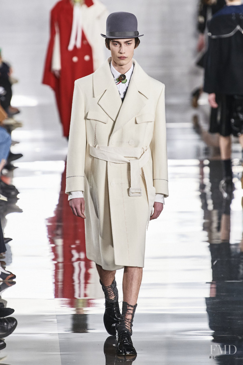 Freek Iven featured in  the Maison Martin Margiela fashion show for Autumn/Winter 2020