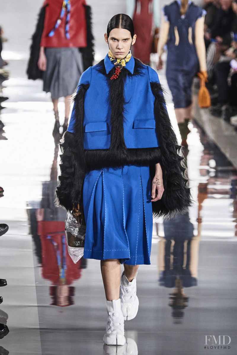 Niki Geux featured in  the Maison Martin Margiela fashion show for Autumn/Winter 2020