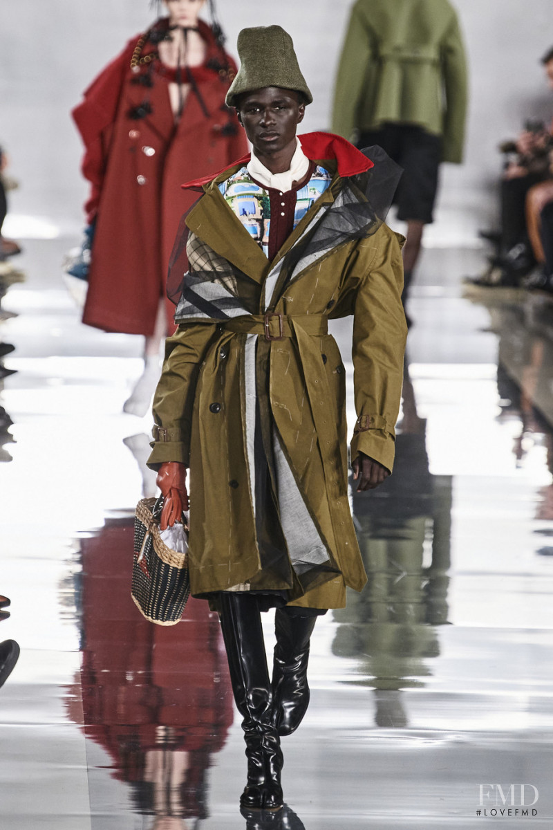 Malick Bodian featured in  the Maison Martin Margiela fashion show for Autumn/Winter 2020