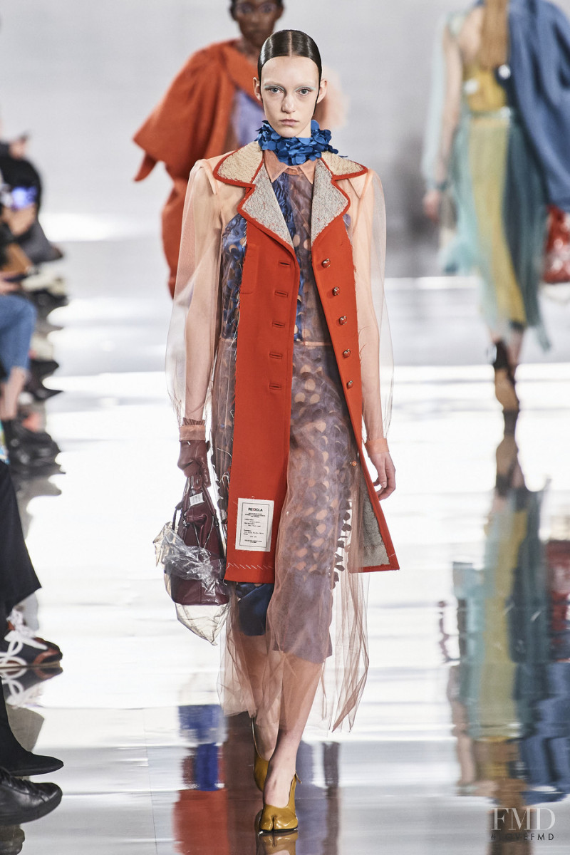 Silte Haken featured in  the Maison Martin Margiela fashion show for Autumn/Winter 2020