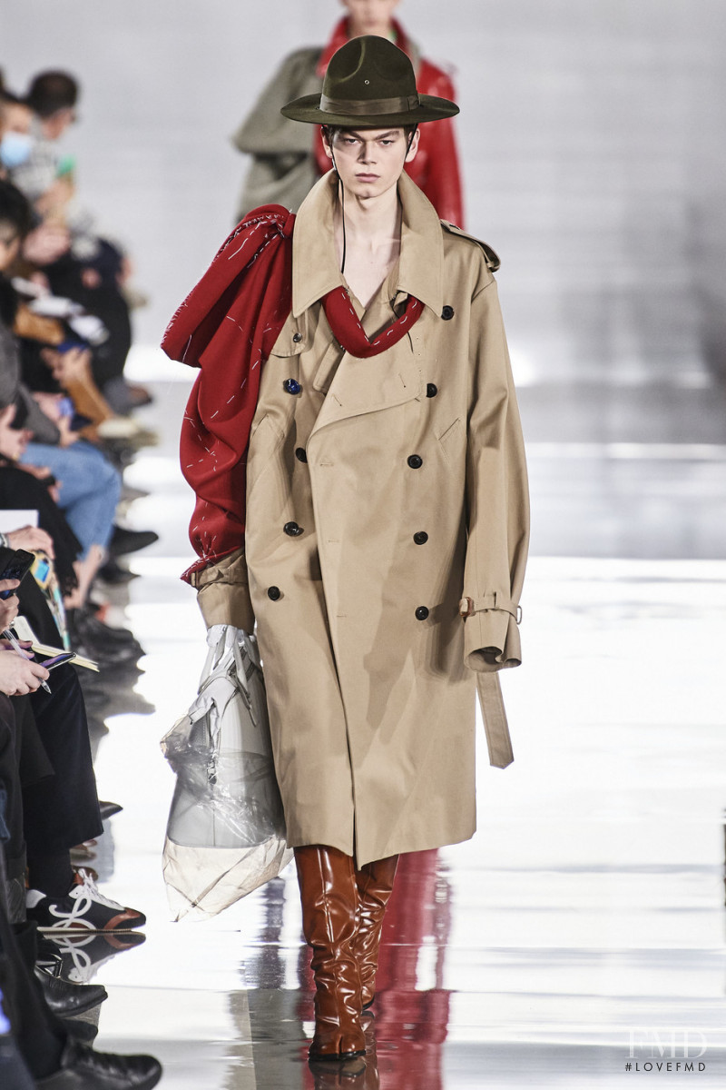 Jacob Lepp featured in  the Maison Martin Margiela fashion show for Autumn/Winter 2020