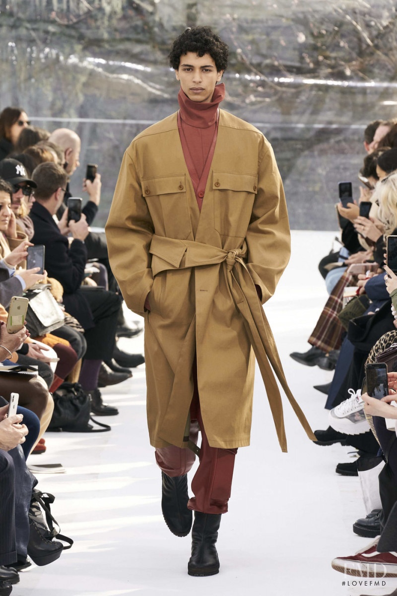 Nazim Bouaziz featured in  the Kenzo fashion show for Autumn/Winter 2020