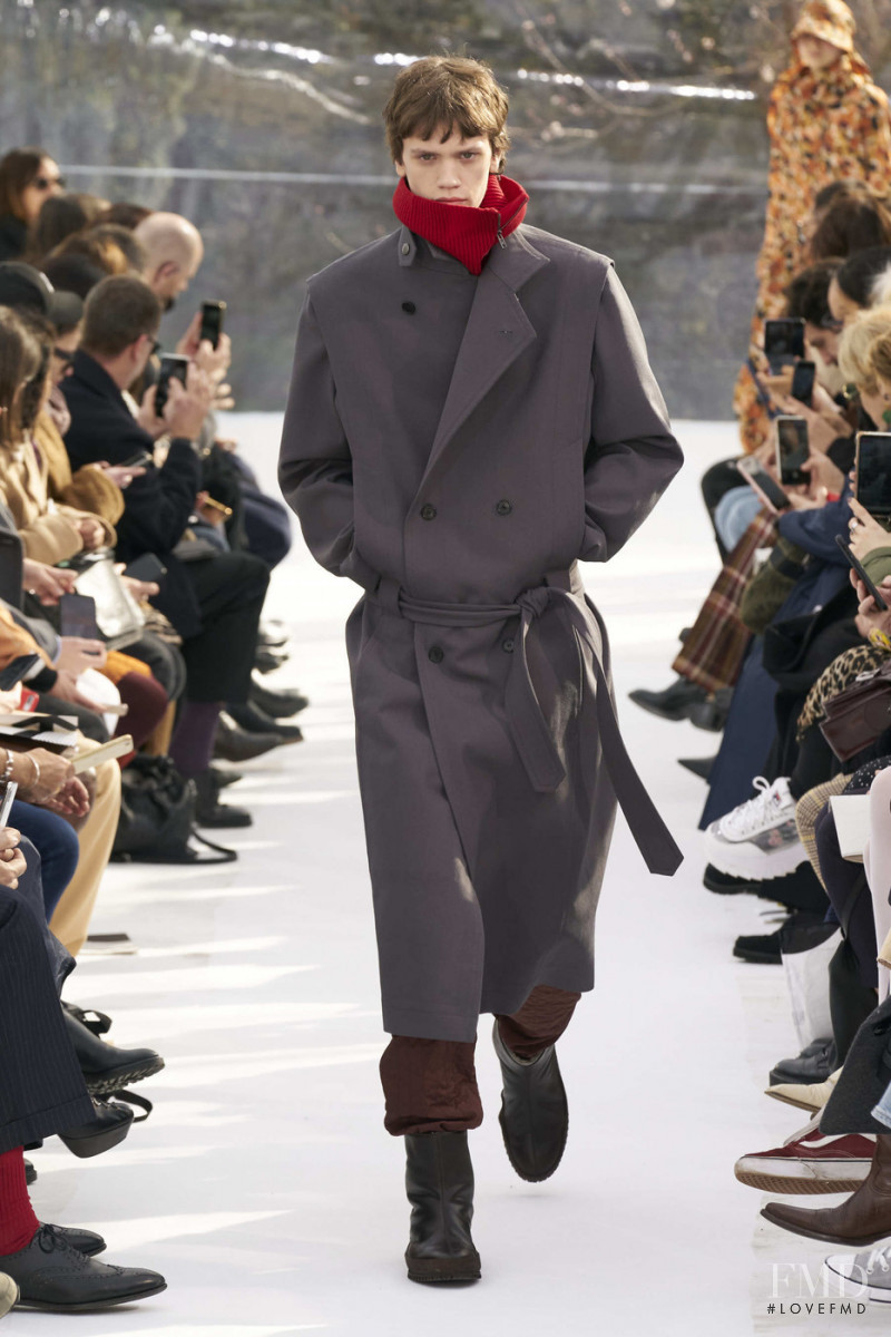 Jonas Vermeylen featured in  the Kenzo fashion show for Autumn/Winter 2020