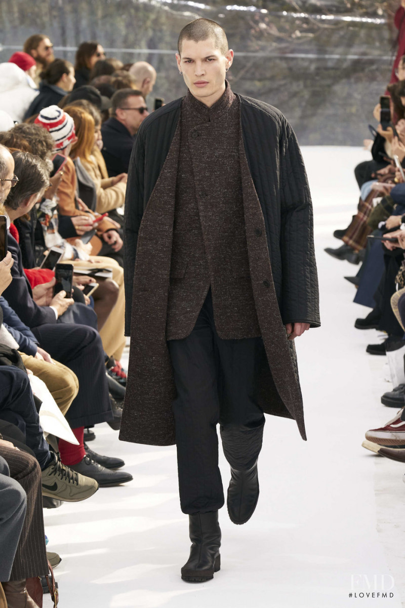 Gregory Fitzgibbon featured in  the Kenzo fashion show for Autumn/Winter 2020