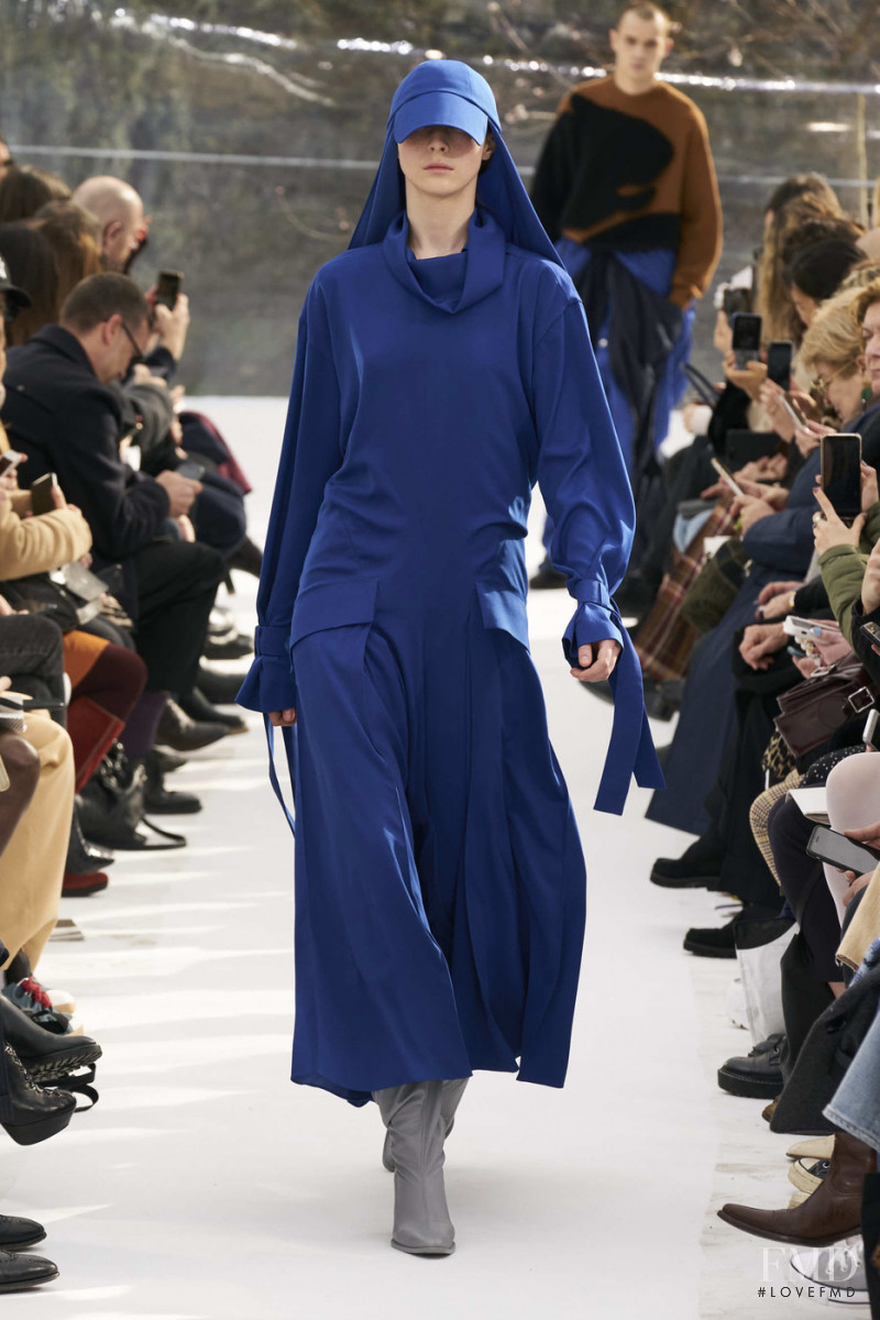 Dora Hollosi featured in  the Kenzo fashion show for Autumn/Winter 2020