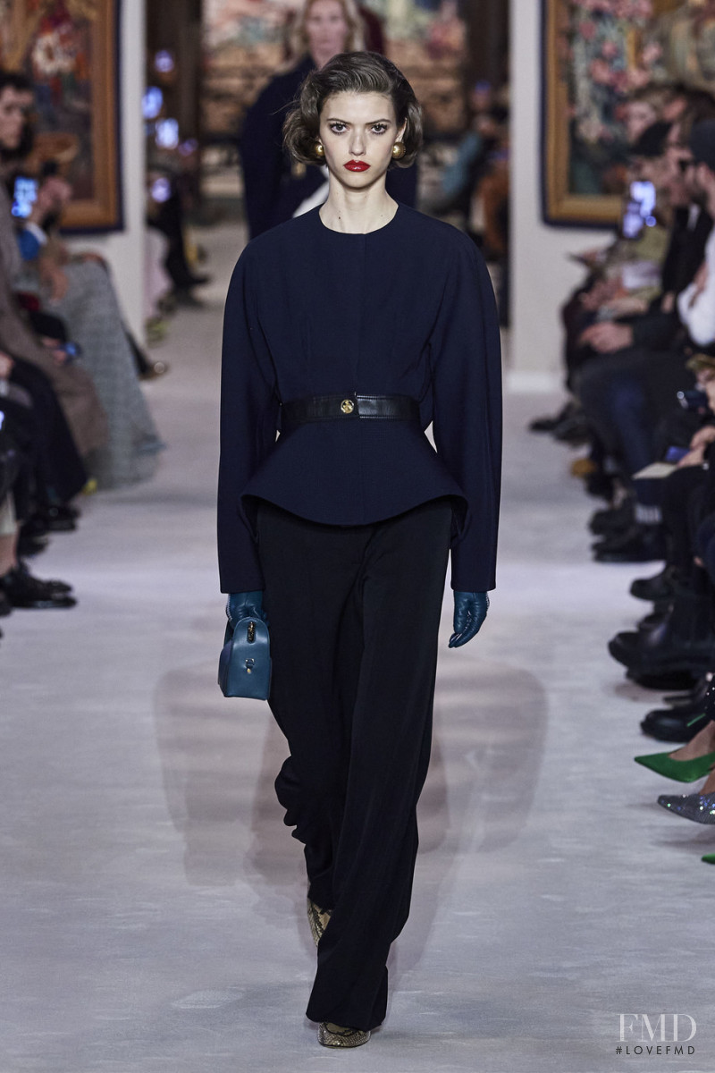 Valerie Scherzinger featured in  the Lanvin fashion show for Autumn/Winter 2020
